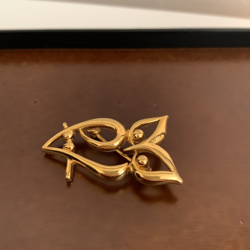 Vintage Trifari Owl brooch - Picture 4 of 6